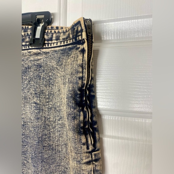 Rachel Comey Mullins Pant Denim in Peach Acid Wash Size 9 Wide Leg - Picture 2 of 6